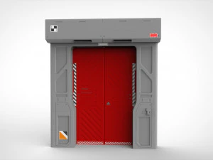 Sci fi door 11 3D Model