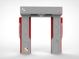 Sci fi door 11 3D Model