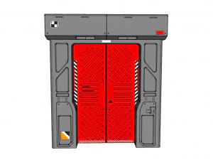 Sci fi door 11 3D Model