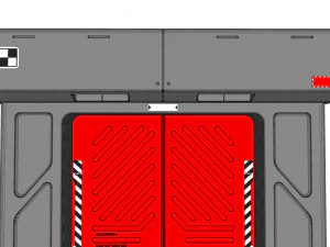 Sci fi door 11 3D Model