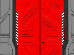 Sci fi door 11 3D Model