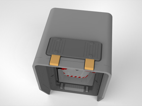 Sci fi door 12 3D मॉडल