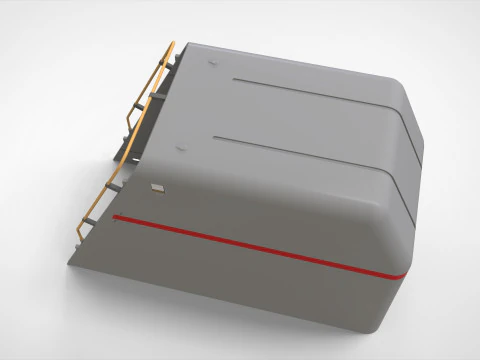 Sci fi door 12 3D Model