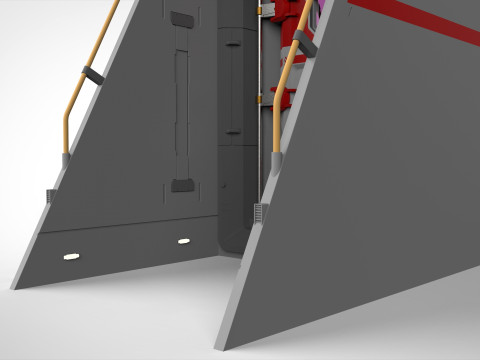 Sci fi door 12 3D मॉडल