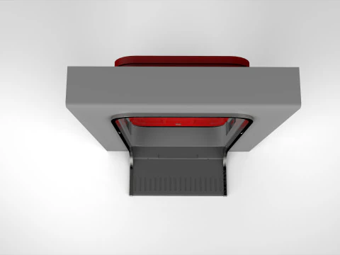 Sci fi door 12 3D Model