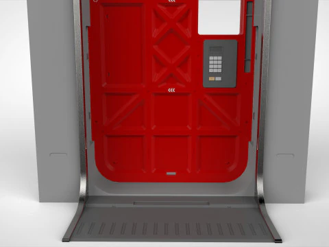 Sci fi door 12 3D Model