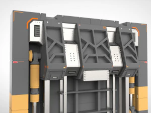 Sci fi door 13 3D Model