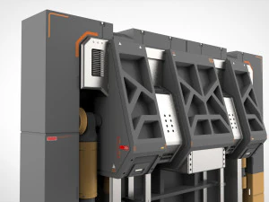 Sci fi door 13 3D Model