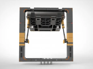 Sci fi door 13 3D Model