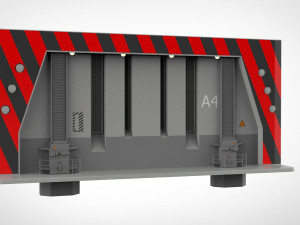Sci-fi antinuclear gates 3D मॉडल