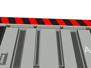 Sci-fi antinuclear gates 3D मॉडल