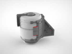Sci-fi architecture elements collection 6 3D-Modell