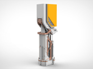 Sci-fi architecture elements collection 6 3D-Modell