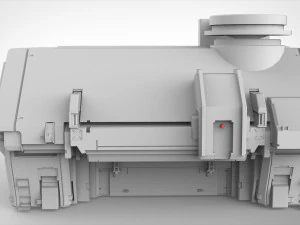 Sci-fi architecture elements collection 6 3D Model