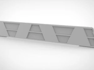 Sci-fi architecture elements collection 6 3D Model