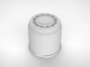 Sci-fi architecture elements collection 6 3D Model