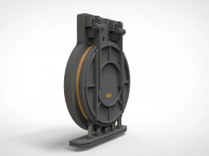 Sci fi hatch 2 3D Model