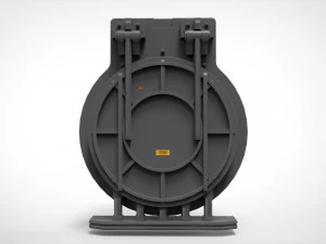 Sci fi hatch 2 3D Model