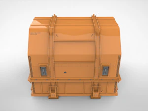 Sci fi container 1 3D Model