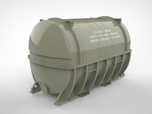 Sci fi container 1 3D मॉडल