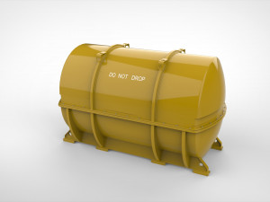 Sci fi container 1 3D मॉडल