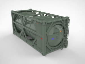 Sci fi container 1 3D मॉडल