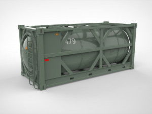 Sci fi container 1 3D मॉडल
