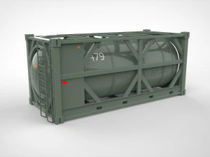 Sci fi container 1 3D Model
