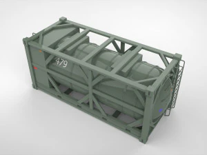 Sci fi container 1 3D Model