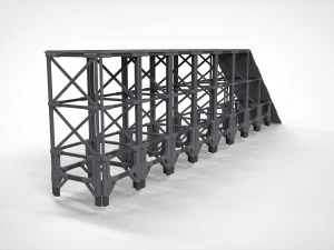 Ambiente modular de fic&ccedil;&atilde;o cient&iacute;fica 4 Modelo 3D
