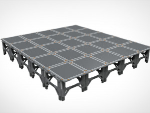 Sci fi modular environment 4 3D मॉडल