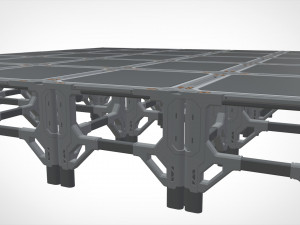 Sci fi modular environment 4 3D मॉडल