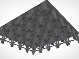 Ambiente modular de fic&ccedil;&atilde;o cient&iacute;fica 4 Modelo 3D