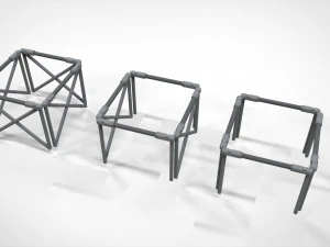 Ambiente modular de fic&ccedil;&atilde;o cient&iacute;fica 4 Modelo 3D