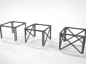 Ambiente modular de fic&ccedil;&atilde;o cient&iacute;fica 4 Modelo 3D