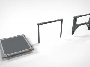 Ambiente modular de fic&ccedil;&atilde;o cient&iacute;fica 4 Modelo 3D