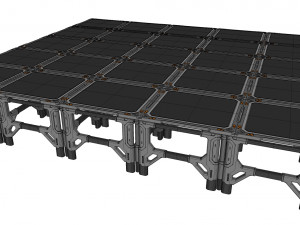 Sci fi modular environment 4 3D मॉडल