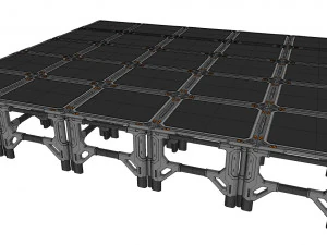 Ambiente modular de fic&ccedil;&atilde;o cient&iacute;fica 4 Modelo 3D
