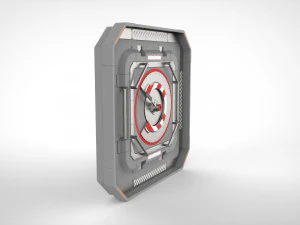 Escotilha de fic&ccedil;&atilde;o cient&iacute;fica 3 Modelo 3D