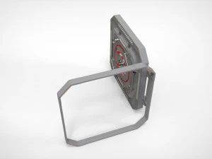 Escotilha de fic&ccedil;&atilde;o cient&iacute;fica 3 Modelo 3D