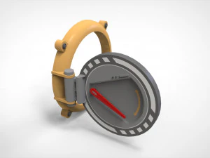 Escotilha de fic&ccedil;&atilde;o cient&iacute;fica 3 Modelo 3D