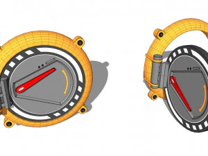 Escotilha de fic&ccedil;&atilde;o cient&iacute;fica 3 Modelo 3D