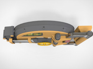 Sci fi hatch 1 Model 3D