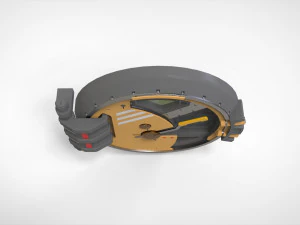 Sci fi hatch 1 3D Model