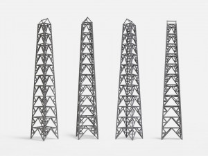 Sci fi Mast 7 3D Model