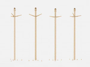 Sci fi Mast 7 3D Model