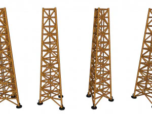 Sci fi Mast 7 3D Model