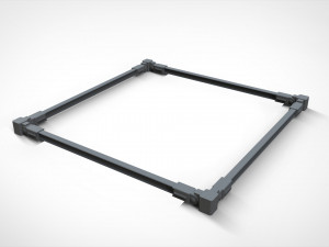 Metal truss 1 Model 3D