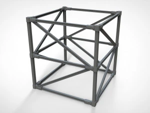 Metal truss 1 3D Model