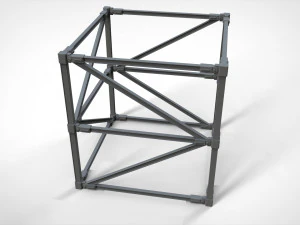 Metal truss 1 3D Model